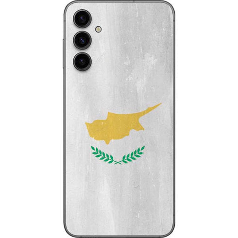 Cyprus Flag Distressed Galaxy A14 5G Skin